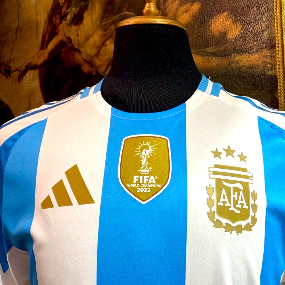 Adidas Argentina 2024 Home Jersey Messi 10 NWT 🇦🇷⭐️⭐️⭐️⚽️🏆